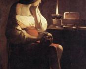 乔治 德 拉 图尔 : Magdalen of Night Light